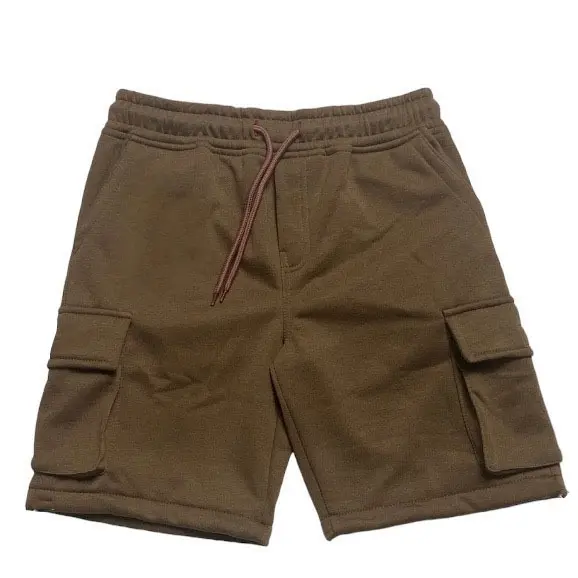 Celana Cargo Pendek Basic Unisex Shortpants Cargo BroadShot Premium Santai Melar Panjang Tebal Lembut Pria Hitam Navy Katun Casual 3