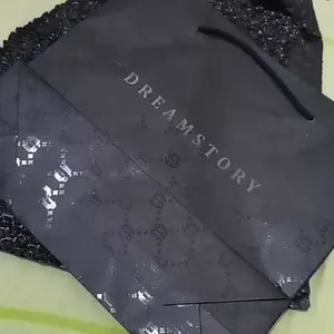 Paper Bag Gift Box Dreamstory Black Tas Belanja