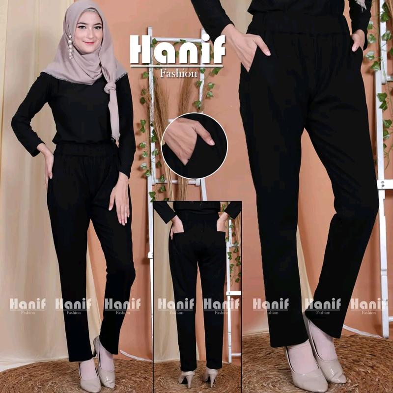 Celana wanita Celana panjang wanita Pensil Nyaman Lembut 2
