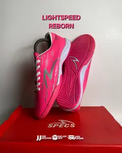 SEPATU FUTSAL SPECS LS REBORN IN PINK BEST SELLER  SEPATU FUTSAL LIGHTSPEED TERBARU