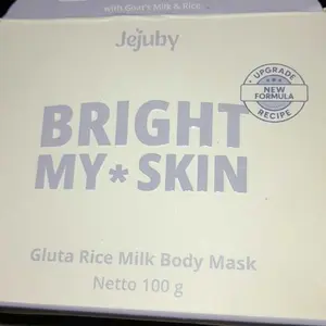 [FLASH SALE] Gluta Rice Milk Body Mask | Whitening Body Mask