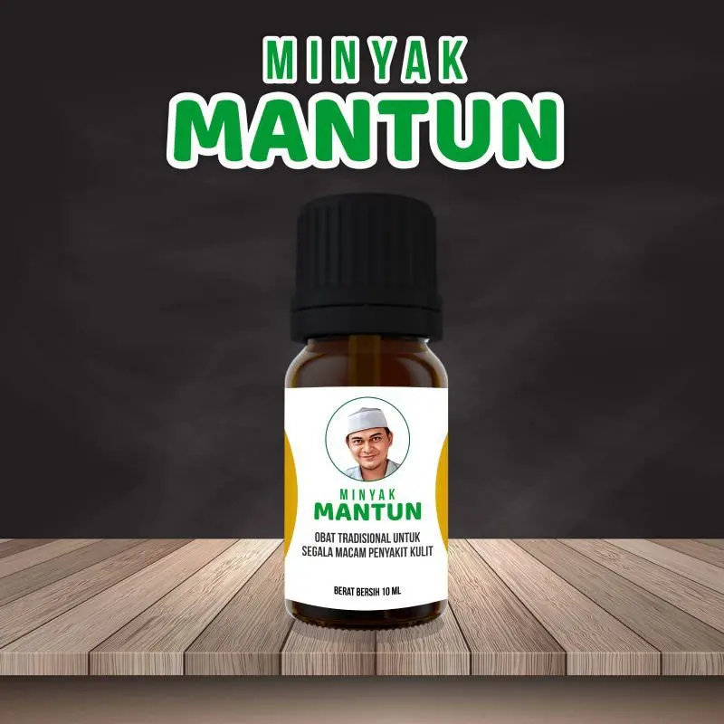 Minyak Mantun Mbah Mijan Herbal Penyakit Kulit isi 10ml 2
