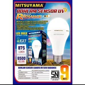 Mitsuyama Lampu Bohlam Sensor UV MS-9809R Radiance Series 875