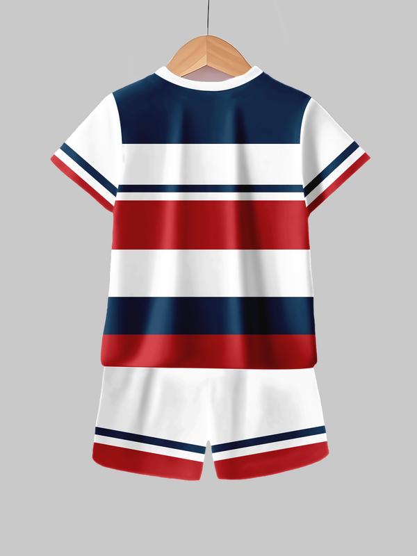 Short sleeve suit for boys Boutique clothing sports 1