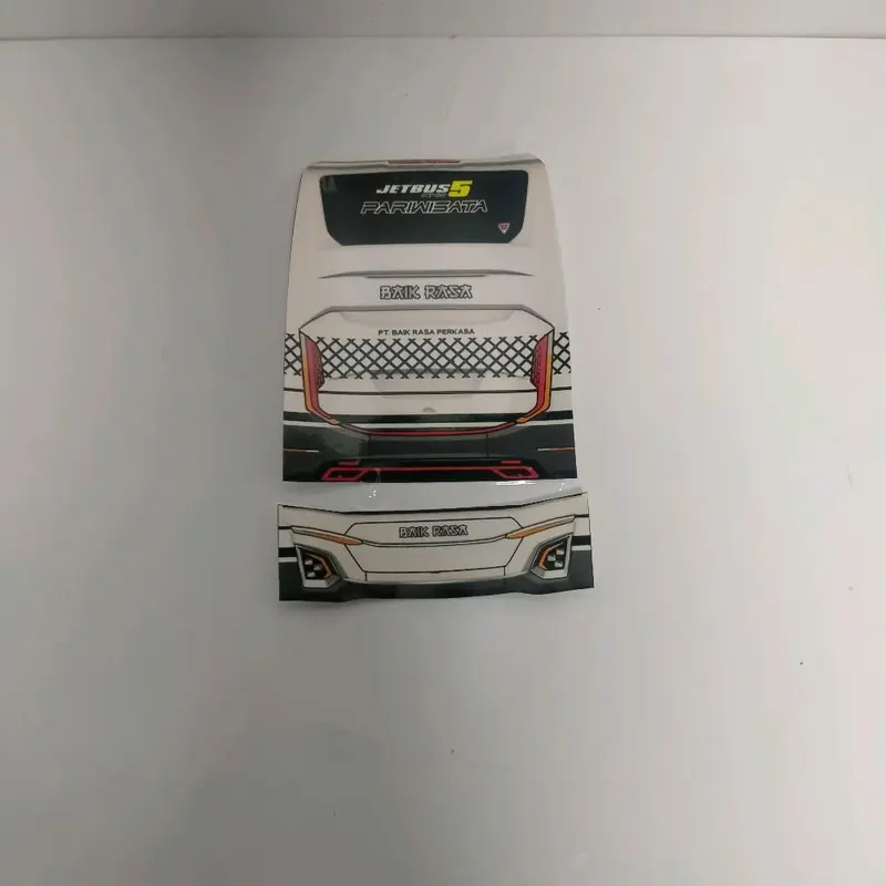 Livery Kids Panda Baik Rasa V2 depan belakang 2