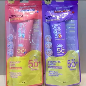 lovillea calm & bright sunscreen SPF 50++ 30g Wajah Tabir Surya sanscreen yg untuk