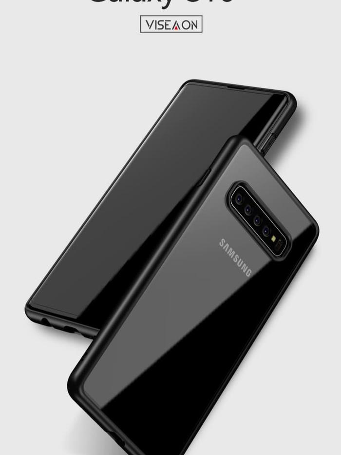 Gambar Acrylic Light Case Samsung S10 Plus Case S10 Case Samsung S10E - S10 Plus, Hitam dari Allforgadget Kota Administrasi Jakarta Utara Tokopedia