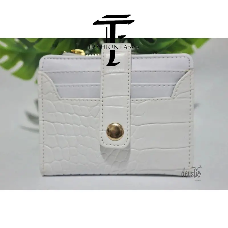 Dompet Mini Lipat Croco Biasa - Dompet Lipat Mini Terbaru Kulit Wanita 2