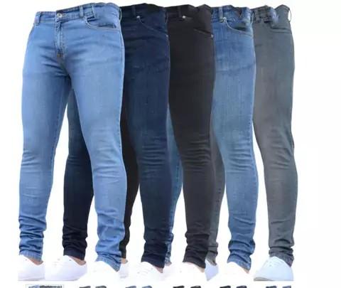 Product Introduction of celana denim pensil baham halus lembut dan tebal Slim Panjang Jeans Pria Straight Fit 2
