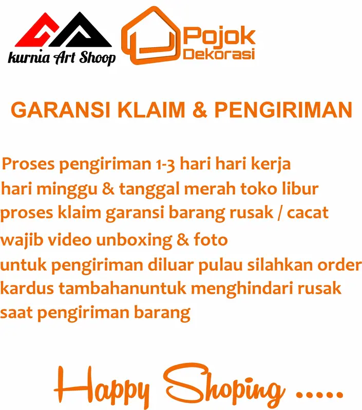 KURNIA ART SHOOP Hiasan dinding laser cut dekorasi rumah aesthetic walldecor Kaligrafi Allah & Muhammad set 2 Pcs 4