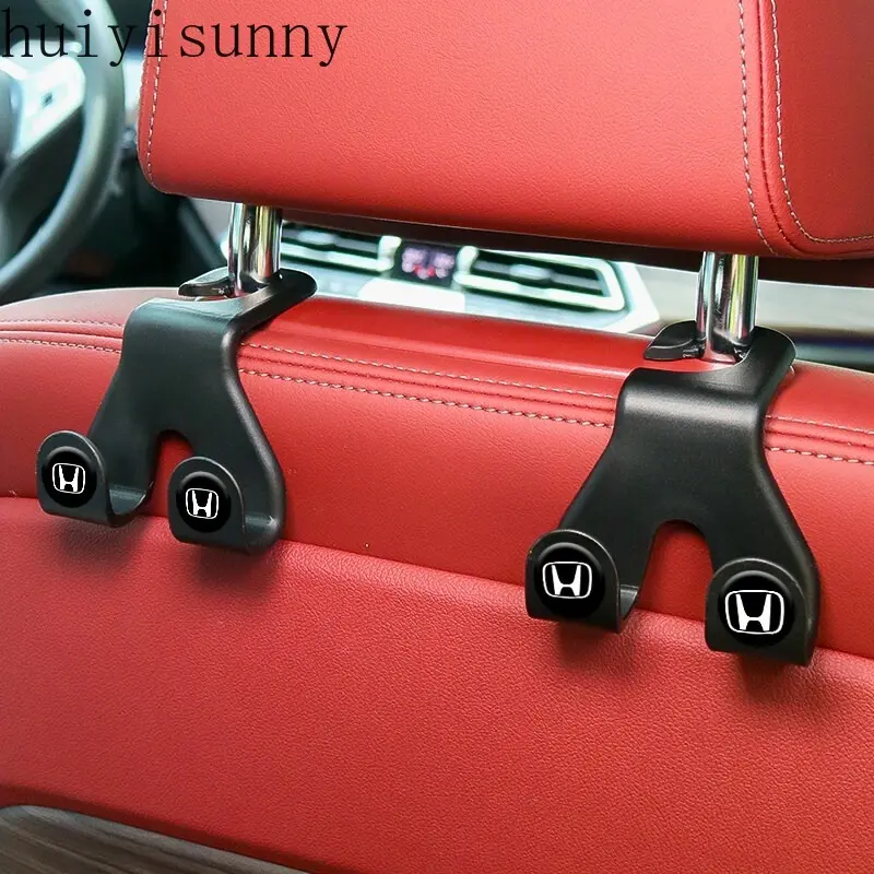 Huiyisunny Car back seat hook for Honda Civic City Odyssey Vezel CRV Accord Jazz BRV HRV FIT Accessories Bodykit New 2023