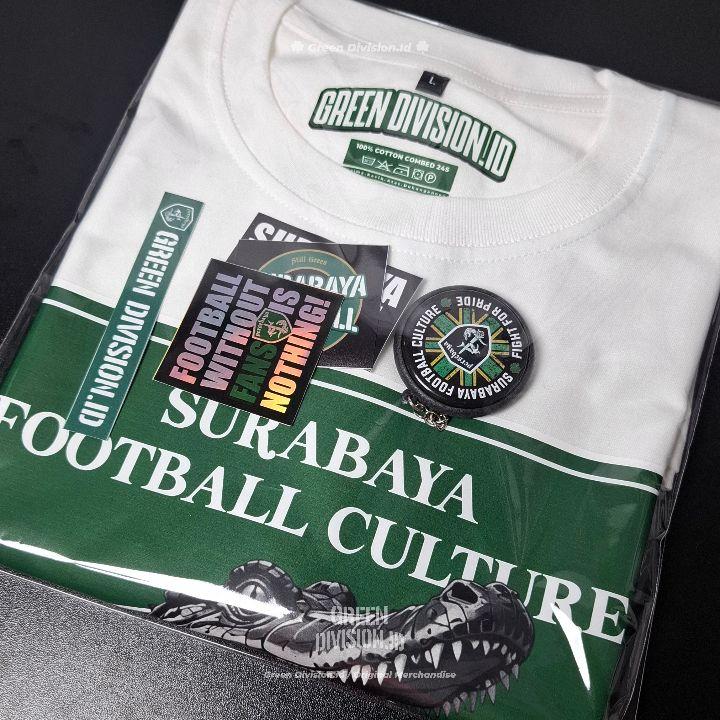 Kaos Surabaya Football Culture 3, Bring Back Our Glory, Kaos persebaya, kaos bonek, kaos ultras persebaya, kaos casual surabaya