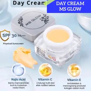 MS GLOW Day Cream SPF30PA+++ Krim Siang 10 Gr Mencerahkan Wajah