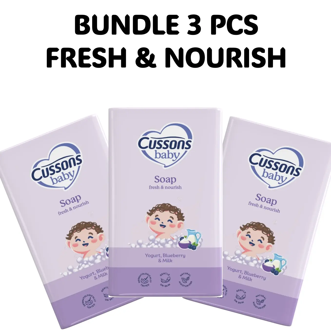 3 PCS Sabun Fresh&Nourish