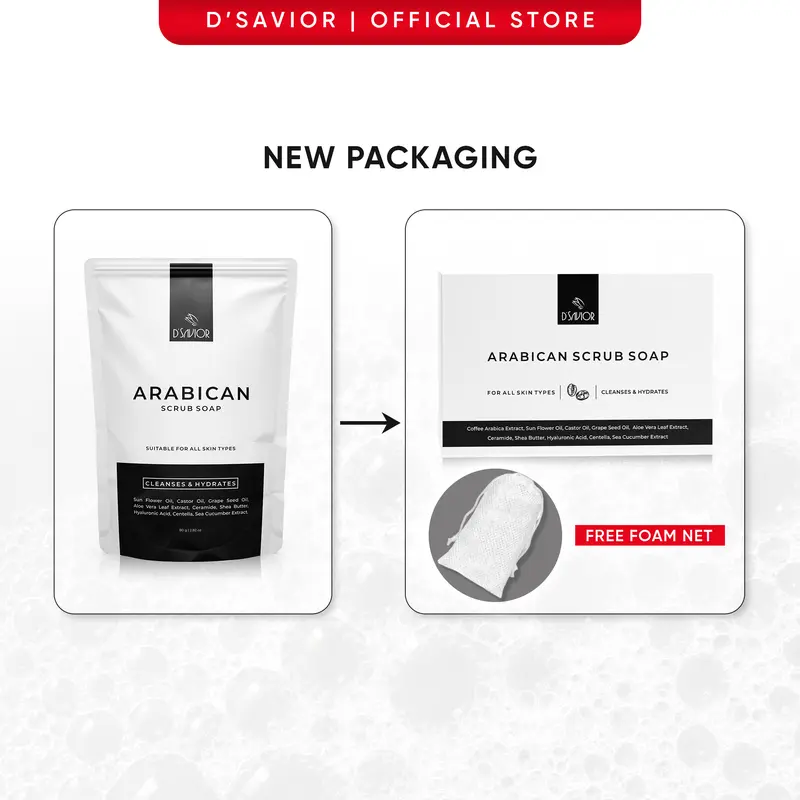GET 3 Arabican Scrub Soap D'Savior - (Special Live Only) 4