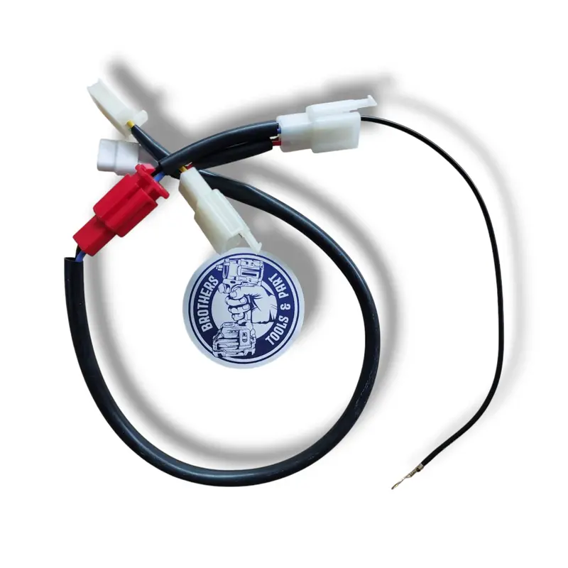 Soket PNP Saklar Kanan Vega ZR ke MX King Old V1 Lampu Senja & Lampu Utama 2