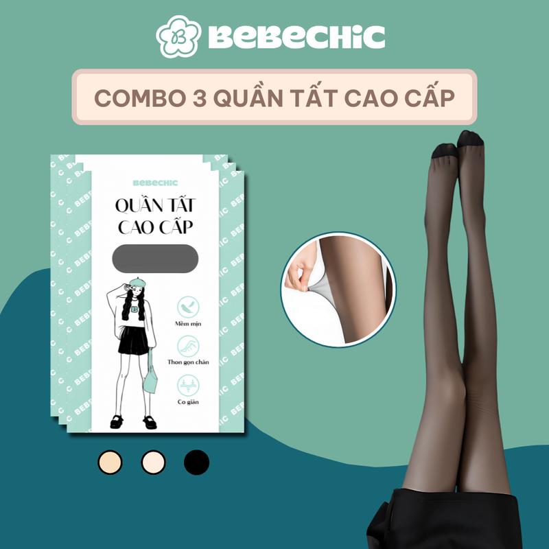 Combo 3 Quần Tất Thời Trang Tàng Hình Che Khuyết Điểm Thon Gọn Chân BT10 BEBECHIC (0D/5D/10D/15D)