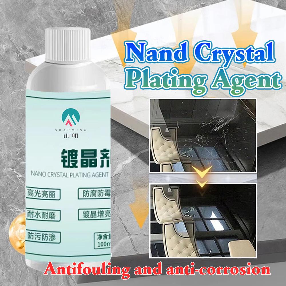 BITCBae 100ml Pengkilap keramik lantai Poles Agen Kristalisasi Batu Marmer Cairan Marmer Granit Tile Produk - 100ML-1PC