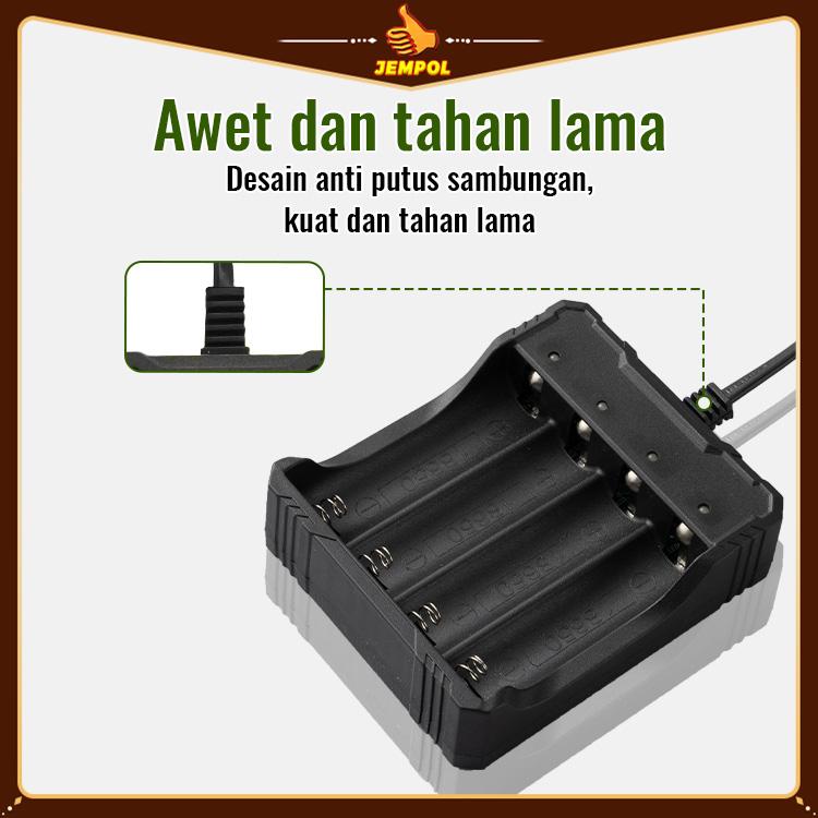 JEMPOL Pengisi Daya Baterai Litium Aman Dan Efisien, Pengisi Daya Otomatis Berhenti Saat Penuh Dilengkapi Dengan Colokan, Pengisi Daya Pengisian Cepat Baterai