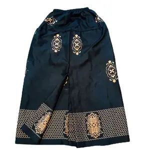 sarung instan anak motif sarwon Muslim Peci Biru Nyaman Panjang Motif Keren Hitam Koko