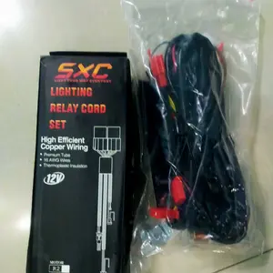ORIGINAL PREMIUM KABEL RELAY SET LAMPU TEMBAK LED LASER 2 WARNA 2 RELAY R2 R4 MOTOR MOBIL