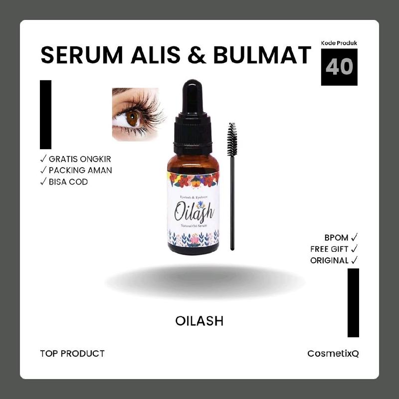 Oilash Serum Penumbuh Bulu Mata Alis Eye 0
