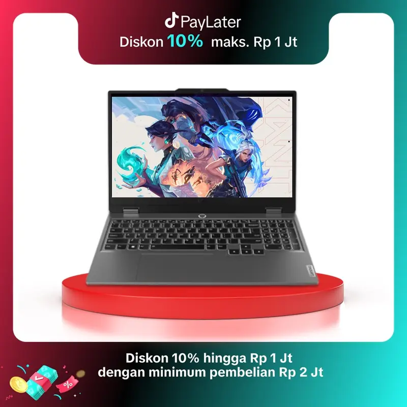 Laptop Gaming Lenovo LOQ 15 Intel Core I5-12450hx RTX 3050 6GB Vram RAM 20GB SSD 512GB 100%sRGB 15.6" Full HD IPS 144Hz 0