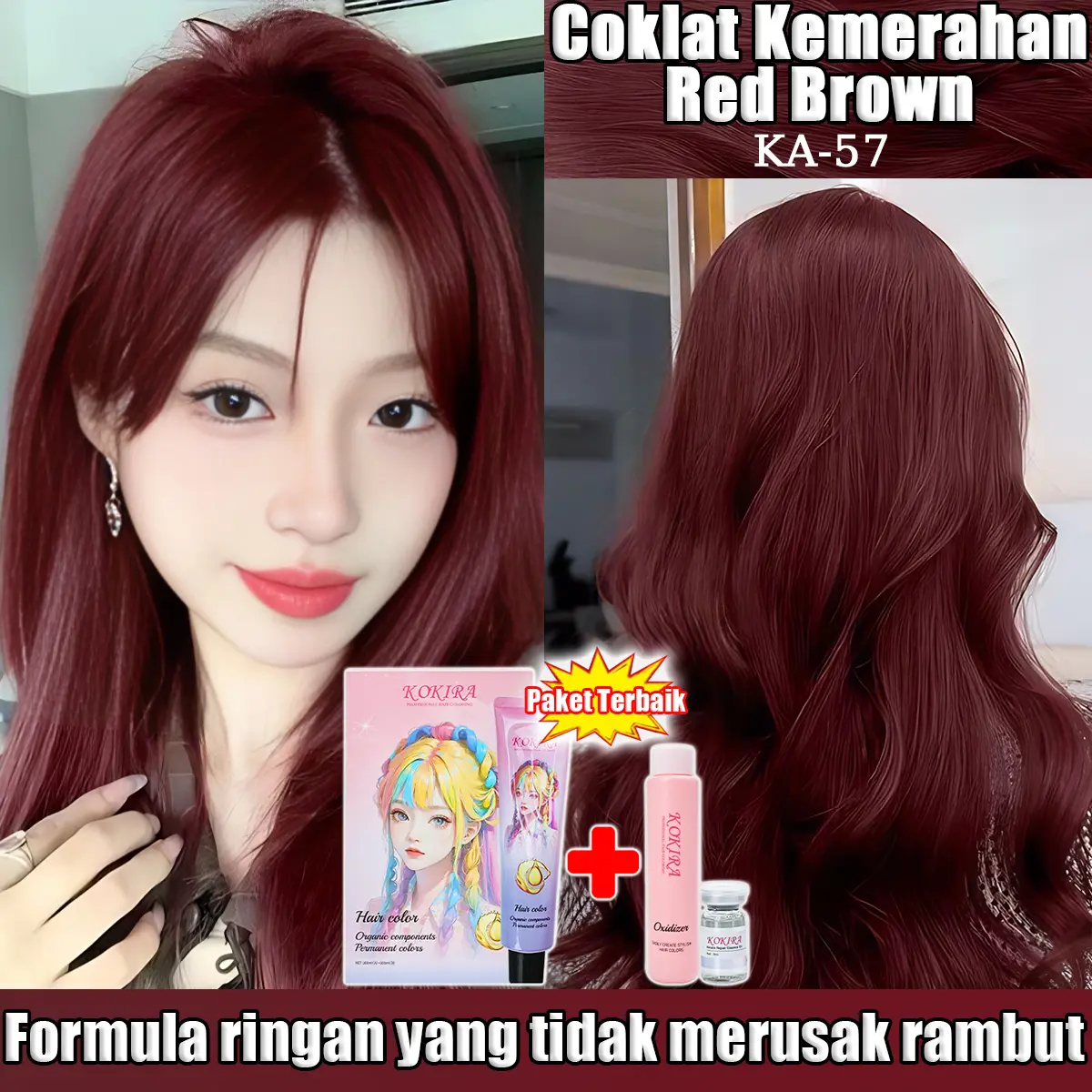 Coklat Kemerahan / Red Brown -57