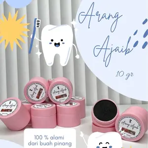 10 gr ARANG AJAIB [Activated Charcoal Powder] 100% ALAMI