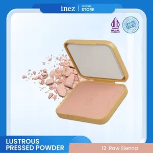 INEZ REFIEL LUSTROUS PRESSED POWDER 100% ORIGINAL BPOM HALAL