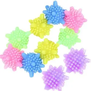 Bola Pembersih Pakaian Alat Pencuci Baju Anti Kusut Ball Silicon - RANDOM