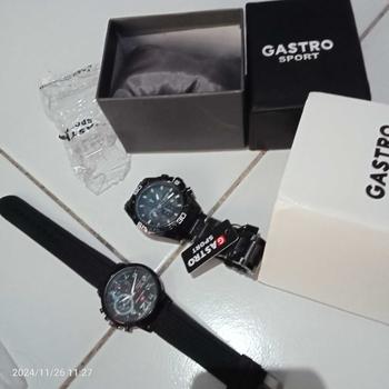 Product Review of Jam Tangan Pria Gastro 7111A Rantai Stainless Steel Water Resistant 3 ATM Kaca Watches from 🥰**🥰 0