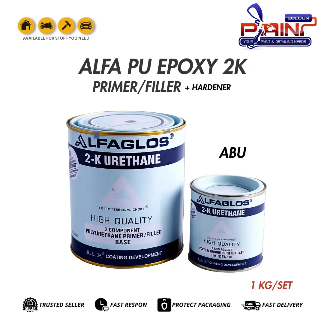 Epoxy Alfa polyurethane - filler primer base 1Kg + Hardener