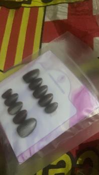 Product Review of Kuku palsu/ nail art/ press on nails cat eye warna red jelly FREE toolkit from d**a 0