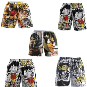 Celana Boxer Anak Dan Remaja 50Ribu dapt 5Pcs Pendek Motif Karakter One Piece
