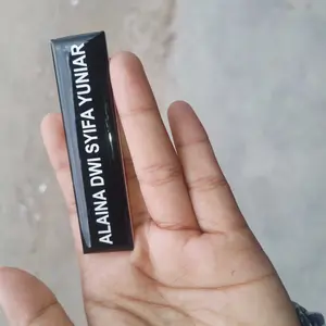 Name Tag Nama Dada papan nama resin Akrilik  Peniti Magnet Satuan SISWA Dokter Guru ASN Pegawai