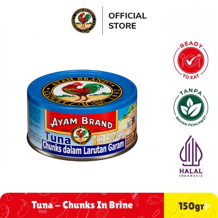 Gambar Ayam Brand Tuna Kaleng All Varian - Chunks In Brine 150gr dari Ayam Brand Official Kota Administrasi Jakarta Pusat 5 Tokopedia