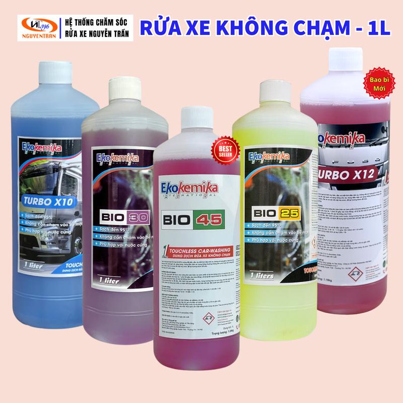   Mới  Rửa Xe Không Chạm Ekokemika Bio45 Turbox12 Turbox10 Bio25 Bio30 T-Rex 6 T-Rex 9 X-40 Chăm Sóc Ô Tô Xe Máy Tẩy Rửa Dạng Dung Dịch Bio 