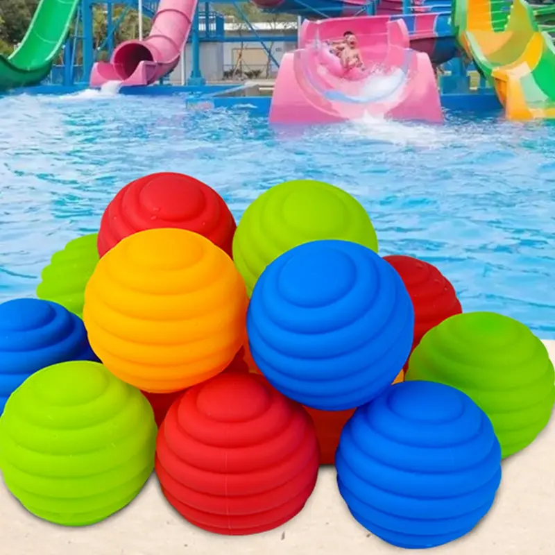 Water Balloon Self Sealing Reusable Quick Fill Beach Ball Self Sealing Water Sprayer Children Summer Garden Pool Beach Toys