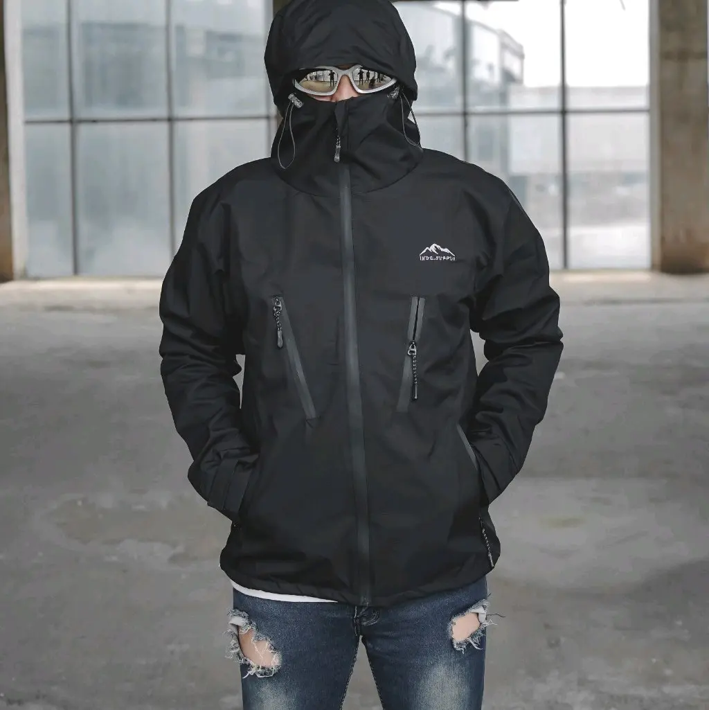 Jaket Gorpcore Premium Waterproof -Jaket Hoolihagan Casual Outdoor -Jaket Hiking Naik Gunung Pria Wanita-Jaket Perasut