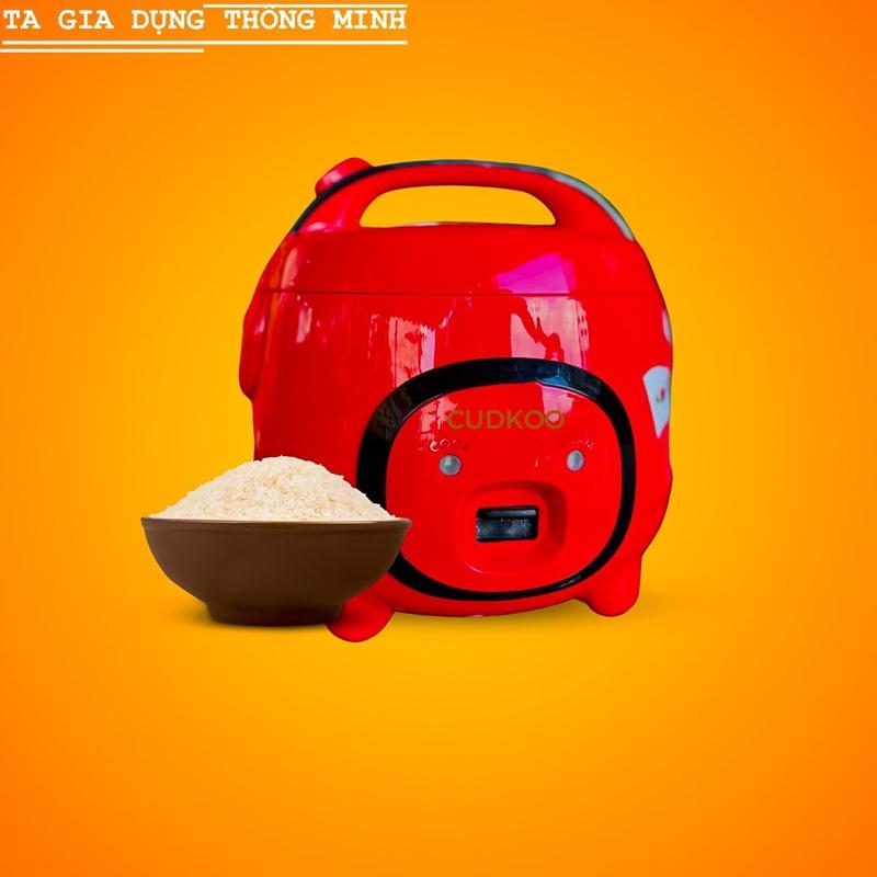    Loại 1 nõi nhôm  Cudkoo Nồi Cơm Điện Mini CR387 CR388 - Dung tích 1L 1.2L 1.8L_ Thiết kế Hàn Quốc xinh yêu Nấu cơm ngon tích kiệm điện  Chống dính cao cấp  Dễ Vệ Sinh rice cooker noi com 
