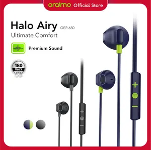 oraimo Wired Earphone Kabel Headphone Type-C Halo C 1.2 Meter OEP-650