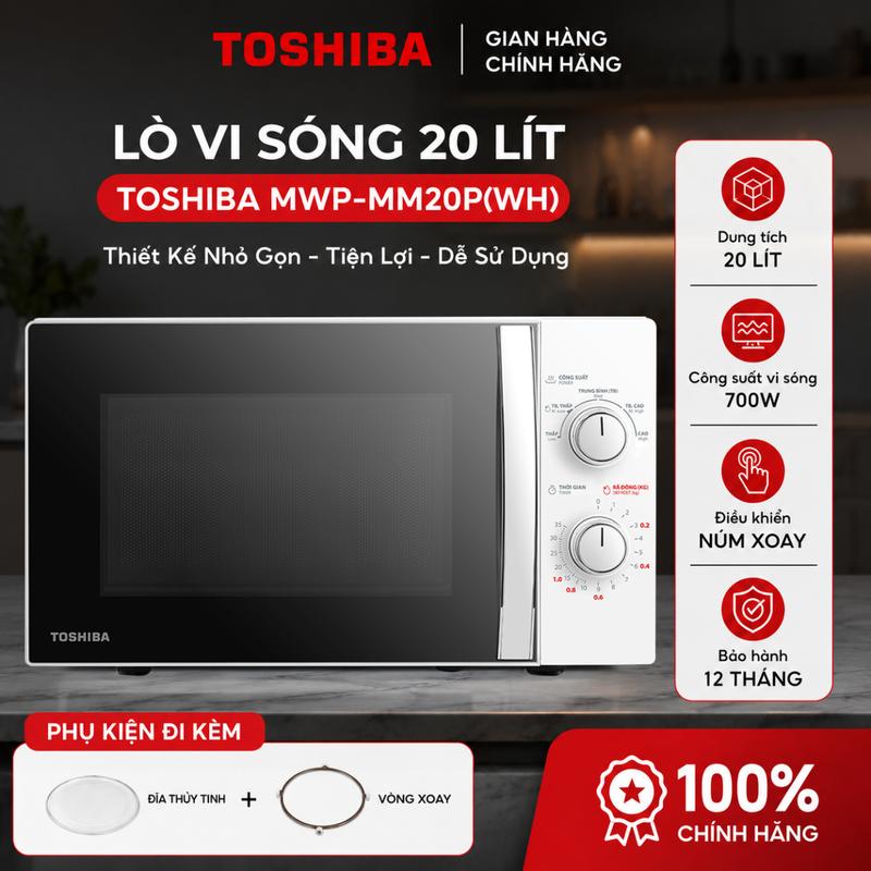Lò Vi Sóng Cơ Toshiba MWP-MM20P(WH)