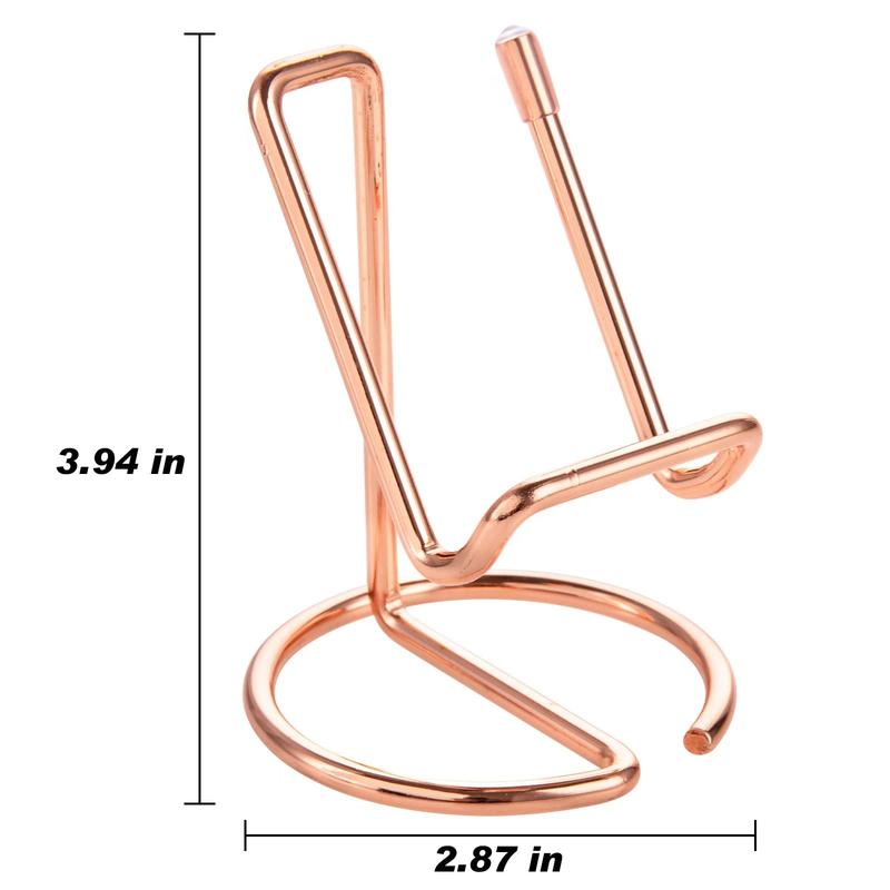 Product Introduction of Cell Phone Stand Holder Desk Accessories, Cute Metal Rose Gold, Compatible with All Mobile Phones, iPhone, Switch, iPad, Mobile Phone Accessories Holder Smartphone Cellphones Mount 7