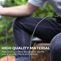 Gambar AUKEY Kabel Charger CB-AM2 Braided Nylon USB A to Micro USB 2M dari AUKEY OFFICIAL STORE Kota Administrasi Jakarta Timur 5 Tokopedia