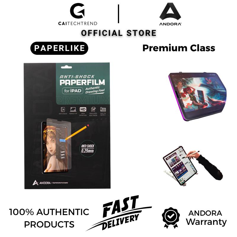 Miếng dán i.Pad paperlike ANDORA cho iPad Pro 11 12.9 inch Air 4-5 10.9 cảm giác viết vẽ như trên giấy