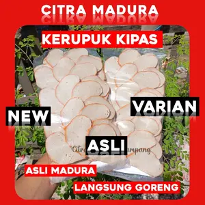 Krupuk Kipas Khas Madura Langsung Goreng
