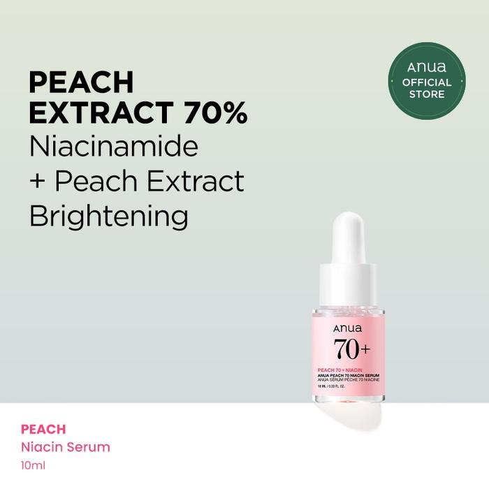 Gambar ANUA PEACH 70 NIACIN SERUM 10ml dari ANUA Indonesia Kota Administrasi Jakarta Utara Tokopedia