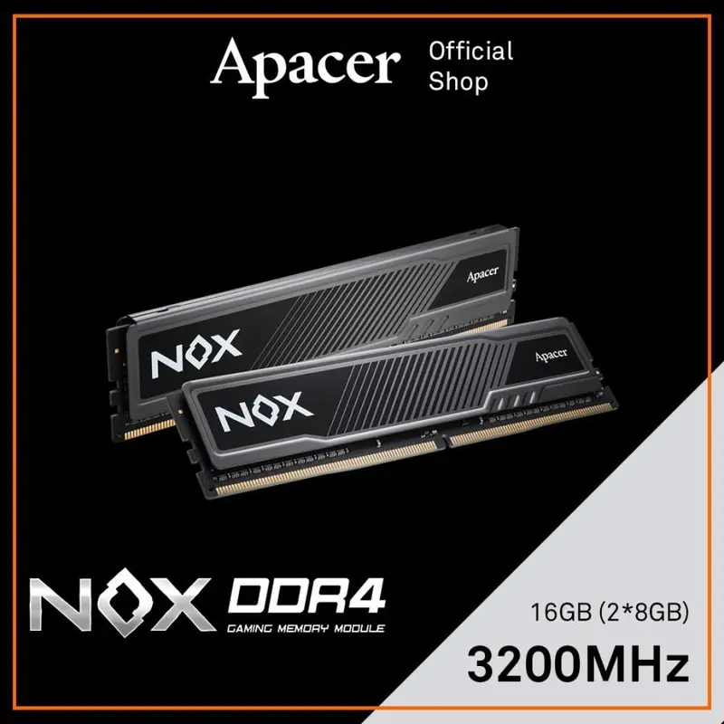 Memory RAM PC APACER NOX DDR4 2X8GB 3200MHZ