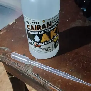 FitEccu Air Aki Kering Cairan Vitamin Perbaikan Perawatan Aki Eccu Kering Basah Motor Mobil - Memperbaiki & Meningkatkan Daya Aki
